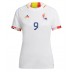 Belgia Romelu Lukaku #9 Koszulka Wyjazdowych Kobiety MŚ 2022 Krótki Rękaw